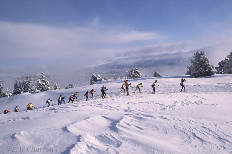 Course de ski de fond